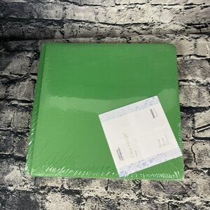 2010 Creative Memories 12x12 Flex-Hinge Scrapbook Album Green